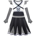 Schwarze Zombieschulmädchen-Kostüme & Schulmädchen-Halloweenkostüme für Kinder 