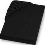 Schwarze SETEX Spannbettlaken & Spannbetttücher aus Textil 90x200 