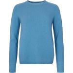 Blaue Max Mara Stehkragen Kaschmir-Pullover für Damen Größe M 