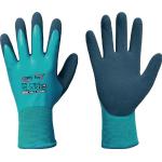 Aquablaue Handschuhe aus Polyamid Größe M 