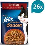 FELIX Sensations Saucen mit Rind & Tomate 26x85g