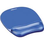 Blaue Fellowes Mousepads mit Gelkissen & Ergonomische Mousepads aus Kunststoff 
