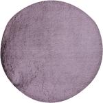 Violette Obsession Runde Fellteppiche aus Textil 