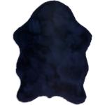 Blaue Schöner Wohnen Tender Fellteppiche aus Textil 
