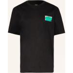 Schwarze Fendi T-Shirts aus Baumwolle für Herren Übergrößen 
