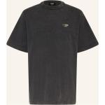 Dunkelgraue Fendi T-Shirts Metallic aus Baumwolle für Herren Übergrößen 