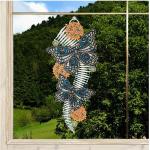 Bunte Moderne Spitzen-Fensterbilder mit Insekten-Motiv aus Holz 