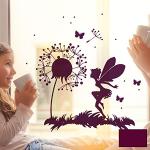 Pusteblume Schmetterling Muster PVC Home Decor Wandtattoo Aufkleber  Wandbild