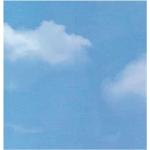 Fensterfolie Clouds Adhesive - Klebefilm Wolkenhimmel Look 0,45 m x 2 m bunt