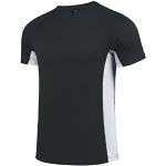 Schwarze Kurzärmelige T-Shirts für Herren Größe 3 XL Große Größen 
