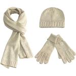Beige Schlauchschals & Loop-Schals aus Wolle für Damen Einheitsgröße für den für den Herbst 
