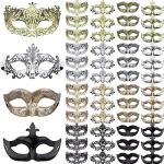 Silberne Venezianische Masken 