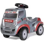 Ferbedo Truck Racing (Babyrutscher aus Bio-Kunststoff, mit Anhängeröse, Lenkrad mit integrierter Hupe, Kinderfahrzeug mit Kniemulde, Flüsterreifen) 171194
