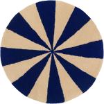 Blaue Skandinavische Ferm Living Arch Nachhaltige Runde Runde Teppiche 70 cm 