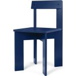 Reduzierte Blaue Skandinavische Bio Nachhaltige Esszimmerstühle & Küchenstühle aus Massivholz Breite 0-50cm, Höhe 50-100cm, Tiefe 0-50cm 