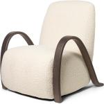 Reduzierte Beige Skandinavische Ferm Living Nachhaltige Lounge Sessel gebeizt aus Eiche gepolstert Breite 50-100cm, Höhe 50-100cm, Tiefe 50-100cm 