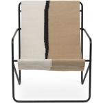Reduzierte Schwarze Moderne Ferm Living Nachhaltige Loungestühle pulverbeschichtet Outdoor Breite 50-100cm, Höhe 50-100cm, Tiefe 50-100cm 