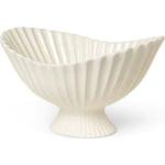Weiße Moderne Ferm Living Nachhaltige Dekoschalen aus Keramik 