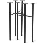 Schwarze Moderne Ferm Living Mingle Nachhaltige Tischgestelle & Tischkufen Breite 50-100cm, Höhe 50-100cm, Tiefe 0-50cm 