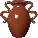 Terracottafarbene Moderne Ferm Living Nachhaltige Vasen & Blumenvasen aus Terrakotta 