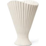 Reduzierte Weiße Vasen & Blumenvasen aus Steingut 