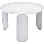 Fermob - Bebop Tisch rund - weiß, Metall - 60x38x60 cm - 01 baumwollweiss (561301) (840) Ø 60 cm