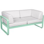 Graue Moderne Fermob Bellevie Zweisitzer-Sofas aus Aluminium Breite 50-100cm, Höhe 50-100cm, Tiefe 150-200cm 2 Personen 