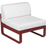 Rote Fermob Bellevie Gartenstühle Metall matt aus Polyrattan UV-beständig Breite 50-100cm, Höhe 50-100cm, Tiefe 50-100cm 