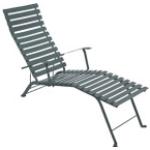 Graue Fermob Bistro Gartenstühle Metall matt aus Metall UV-beständig Breite 100-150cm, Höhe 100-150cm, Tiefe 0-50cm 