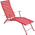 Rote Gartenstühle Metall aus Polyrattan UV-beständig Breite 100-150cm, Höhe 100-150cm, Tiefe 0-50cm 