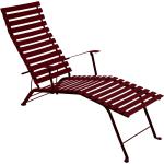 Rote Fermob Bistro Gartenstühle Metall lackiert aus Metall UV-beständig Breite 100-150cm, Höhe 100-150cm, Tiefe 0-50cm 