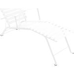 Weiße Fermob Bistro Gartenstühle Metall Matte aus Polyrattan UV-beständig Breite 100-150cm, Höhe 100-150cm, Tiefe 0-50cm 