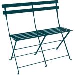 Fermob Bistro 2-Sitzer-Gartenbänke aus Metall UV-beständig Breite 50-100cm, Höhe 50-100cm, Tiefe 0-50cm 