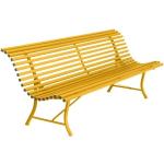 Gelbe Fermob Gartenmöbel Holz aus Holz UV-beständig Breite 150-200cm, Höhe 50-100cm, Tiefe 200-250cm 4 Personen 