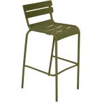 Grüne Fermob Luxembourg Barhocker & Barstühle aus Metall stapelbar Breite 100-150cm, Höhe 100-150cm, Tiefe 0-50cm 