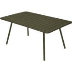 Fermob - LUXEMBOURG Comfort 6 Tisch - grün, rechteckig, Metall - 165x74x100 cm - 48 rosmarin matt (413648) (921)