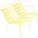 Gelbe Fermob Luxembourg Gartenstühle Metall aus Polyrattan UV-beständig Breite 100-150cm, Höhe 100-150cm, Tiefe 50-100cm 