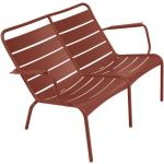 Rote Fermob Luxembourg Gartenstühle Metall aus Polyrattan stapelbar Breite 100-150cm, Höhe 100-150cm, Tiefe 50-100cm 