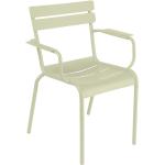 Grüne Minimalistische Fermob Luxembourg Designer Stühle aus Polyrattan Outdoor Breite 50-100cm, Höhe 50-100cm, Tiefe 50-100cm 