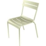 Grüne Moderne Fermob Luxembourg Designer Stühle lackiert stapelbar Höhe 50-100cm, Tiefe 50-100cm 