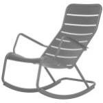 Anthrazitfarbene Fermob Luxembourg Gartenstühle Metall matt aus Metall mit Armlehne Breite 50-100cm, Höhe 50-100cm, Tiefe 50-100cm 