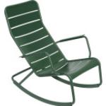 Grüne Fermob Luxembourg Gartenstühle Metall matt aus Metall mit Armlehne Breite 50-100cm, Höhe 50-100cm, Tiefe 50-100cm 
