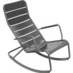 Schwarze Fermob Luxembourg Gartenstühle Metall matt aus Metall mit Armlehne Breite 50-100cm, Höhe 50-100cm, Tiefe 50-100cm 