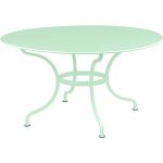 Fermob - Romane Tisch rund - grün, Metall - 137x75x137 cm - 83 opalgrün (213183) (661) Ø 137 cm