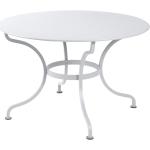 Fermob - Romane Tisch rund - weiß, Metall - 137x75x137 cm - 01 baumwollweiss (213101) (647) Ø 137 cm