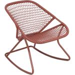 Rote Moderne Fermob Sixties Gartenstühle Metall aus Polyrattan Breite 50-100cm, Höhe 50-100cm, Tiefe 50-100cm 