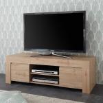 Braune Moderne Homedreams TV Schränke & Fernsehschränke Breite 100-150cm, Höhe 0-50cm, Tiefe 0-50cm 