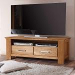 Braune Nature Dream TV-Lowboards & Fernsehtische geölt aus Massivholz Breite 100-150cm, Höhe 50-100cm, Tiefe 0-50cm 