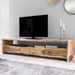 Hellbraune Rustikale Möbel Exclusive Schränke Landhausstil lackiert aus Massivholz mit Schublade Breite 150-200cm, Höhe 0-50cm, Tiefe 0-50cm 