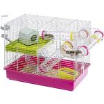 Rosa Ferplast Hamsterkäfige aus Kunststoff 